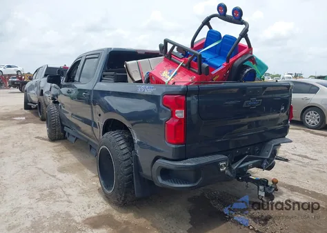 2021 Chevrolet Silverado 1500 4Wd Short Bed Custom из США, поврежденный, VIN 1GCPYBEK8MZ439106